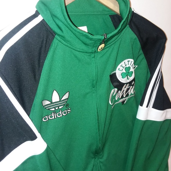 adidas Other - Adidas Boston Celtics Zip Up Jacket XL